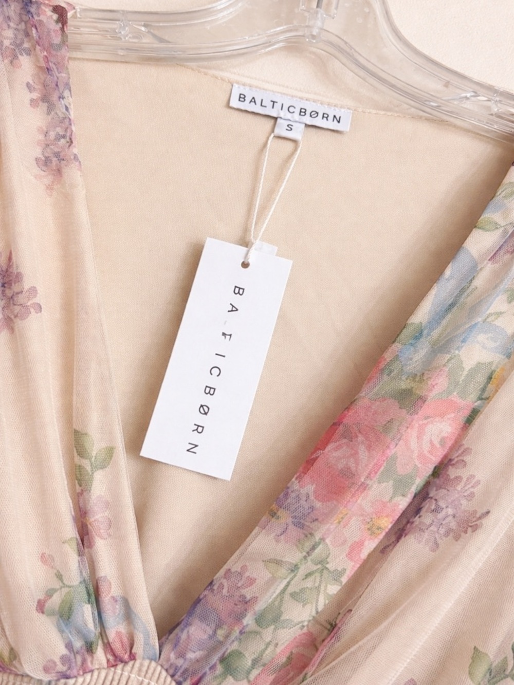 Baltic Born Layla Tulle Maxi Dress – Romantic Floral | Size Small | NWT - Picture 3 of 5